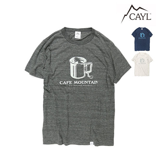 [케일] CAYL 카페 마운틴 반팔 티셔츠