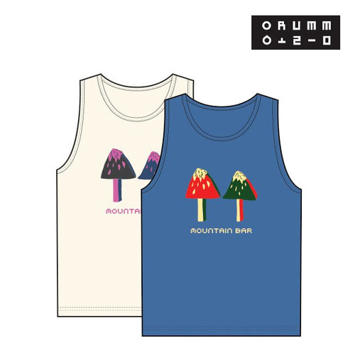 [오름] ORUMM Mountain bar jows 민소매 티셔츠