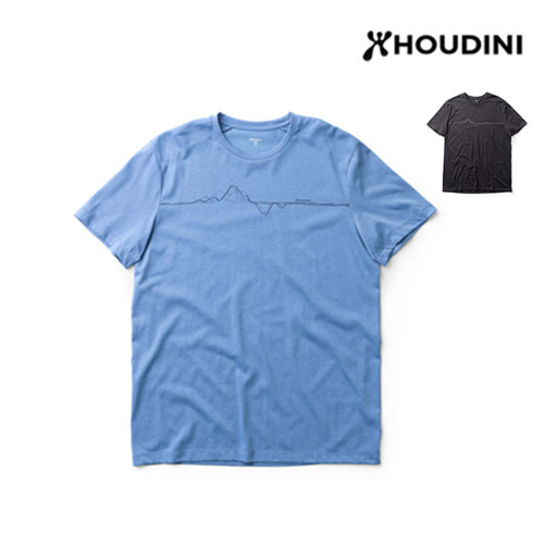[후디니] HOUDINI 빅업 메시지 반팔 티셔츠