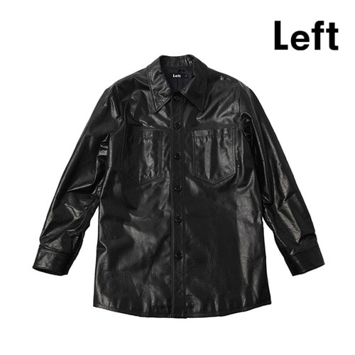 [레프트] LEFT 카우하이드 레더 셔츠 자켓