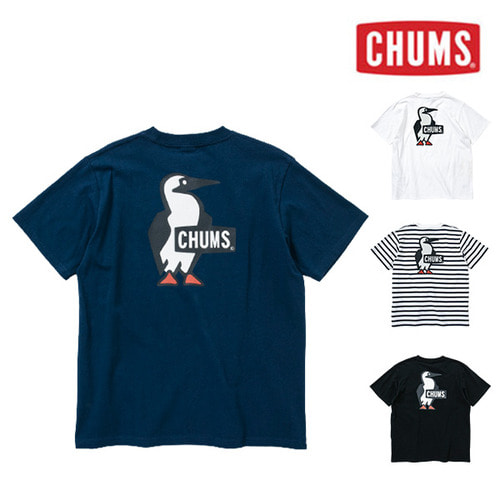 [첨스] chums 부비 로고 티셔츠