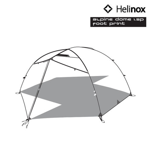 [헬리녹스] Helinox 알파인돔 1.5p 풋프린트(블랙)