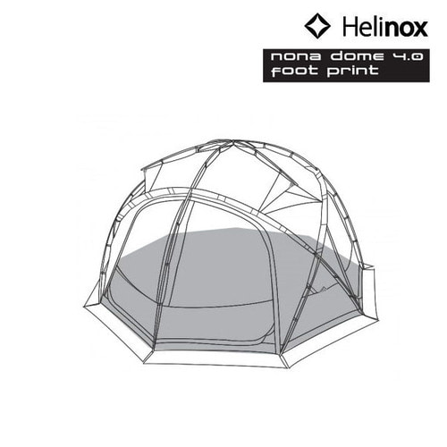 [헬리녹스] Helinox 노나돔 4.0 풋프린트(블랙)
