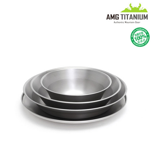 [amg티타늄] 티타늄 new 접시세트 4pcs (케이스포함)