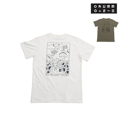 [오름] ORUMM 온 더 웨이 티셔츠